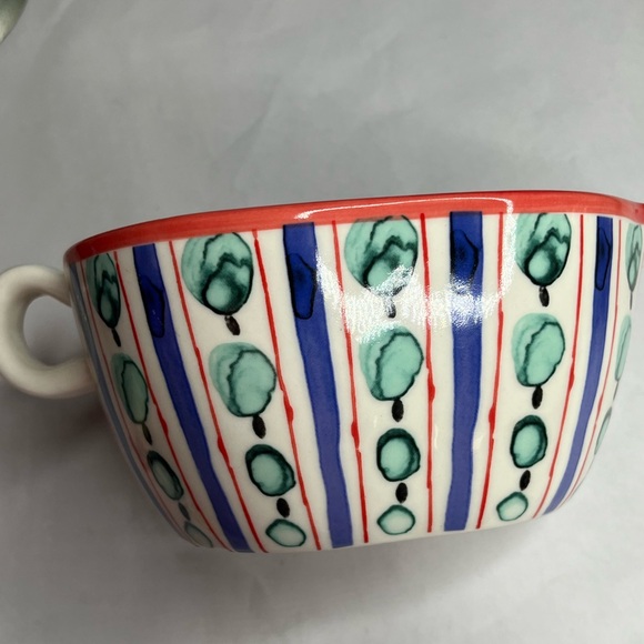 Anthropologie Ceramic Citrus Juicer Orange Lemon Reamer Ceramic Squeezer - Picture 2 of 4